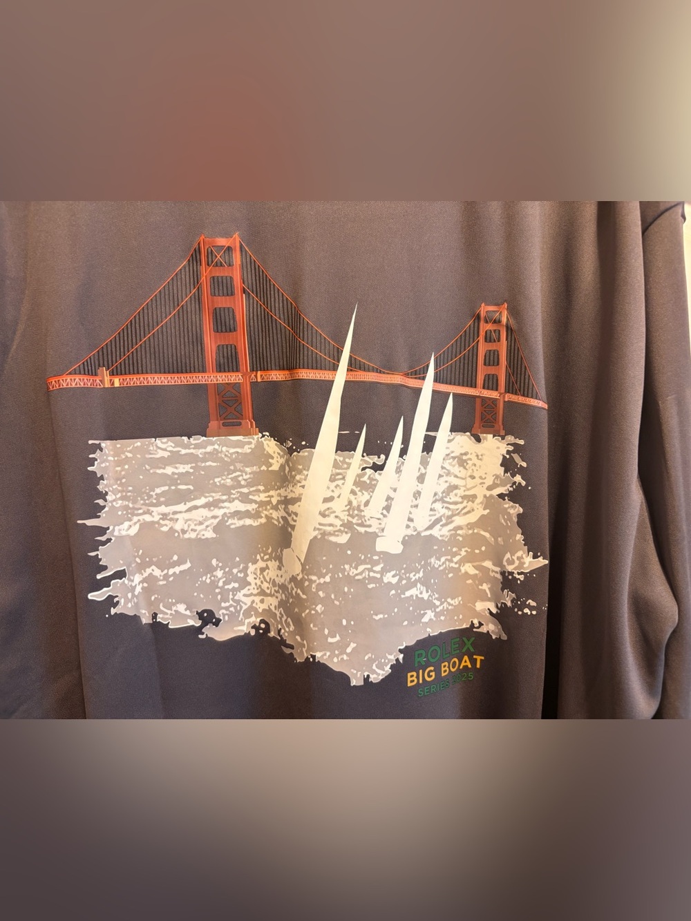 Rolex Big Boat Series 2025 St Francis Yacht Club Long Sleeve Tee Shirt XL NWOT